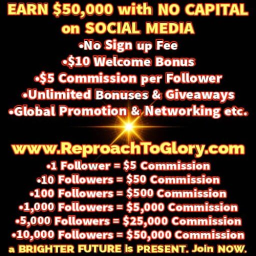 REPROACH TO GLORY INTERNATIONAL EMPIRE.